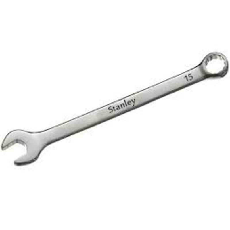 Stanley 15mm CrV Silver Combination Wrench, STMT72812-8