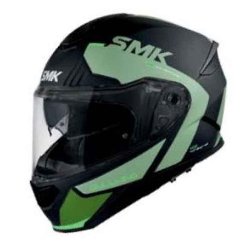 SMK Gullwing Kresto Multicolour Full Face Motorbike Helmet, MA288, Size: Medium