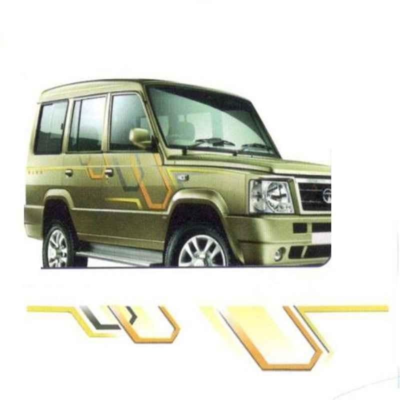 Buy Galio Yellow & Green Graphics Car Sticker Set for Maruti Suzuki 800,  GL-078Y Online At Best Price On Moglix