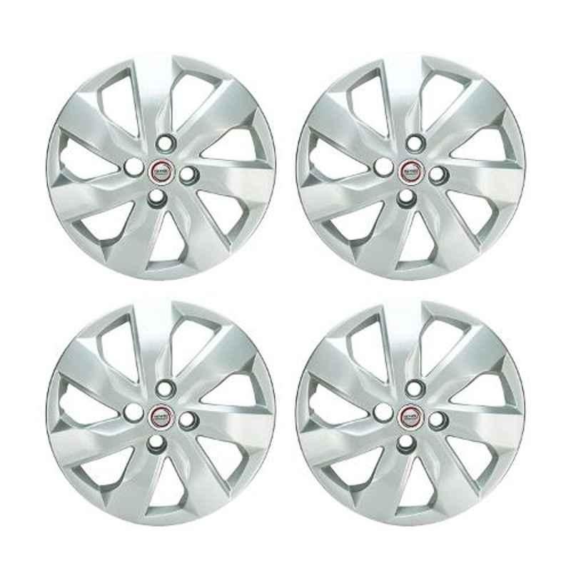 Hotwheelz 4 Pcs 15 inch Silver Wheel Cover Set for Honda Mobilio, HWWC_MOBILIO_15
