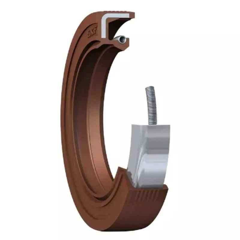 SKF 28x40x7mm Fluoro Rubber Single Sealing Lip Radial Shaft Seal, HMSA10V