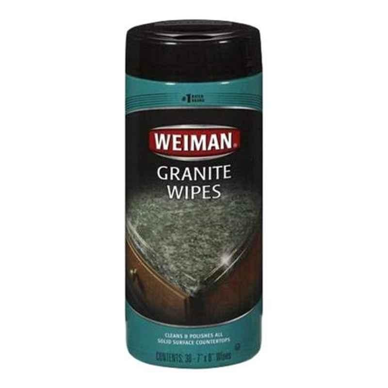 Weiman 30Pcs Granite Cleaning Wipes