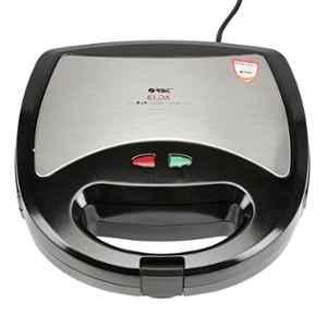 4 Slice Steel body jumbo Electric Sandwich Maker and Toaster Makes,2000  W,SILVER