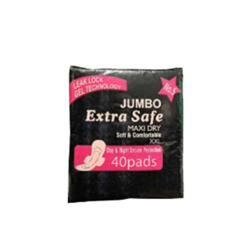Jumbo Extra Sure XXL - Pack of 40+10 Sanitary Pad