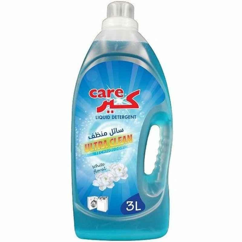 Intercare Liquid Washing Detergent, White Floral, 3 L