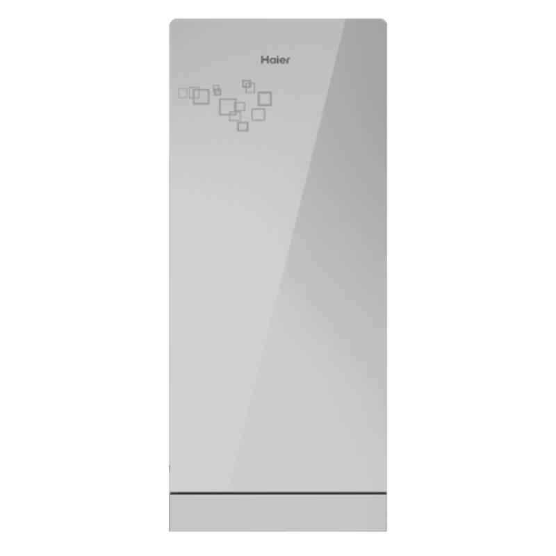 Haier 192L 3 Star Lotus Glass Direct Cool Single Door Refrigerator, HRD-1923PLG-E