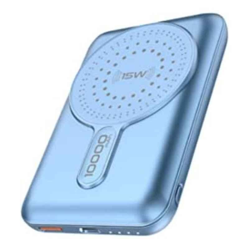 Promate PowerMag-10 Pro 20W 10000mAh Blue Magsafe Wireless Power Bank