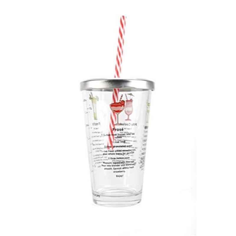 Kikkerland 804805 16oz Glass Clear Frozen Cocktail Recipe