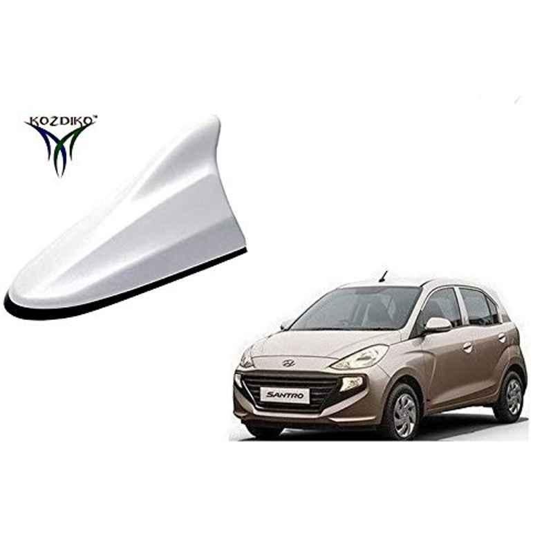 Kozdiko White Shark Fin Antenna for Hyundai Santro 2018