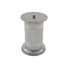 RAB 4 inch Stainless Steel Silver Sofa Leg, CD-50MM
