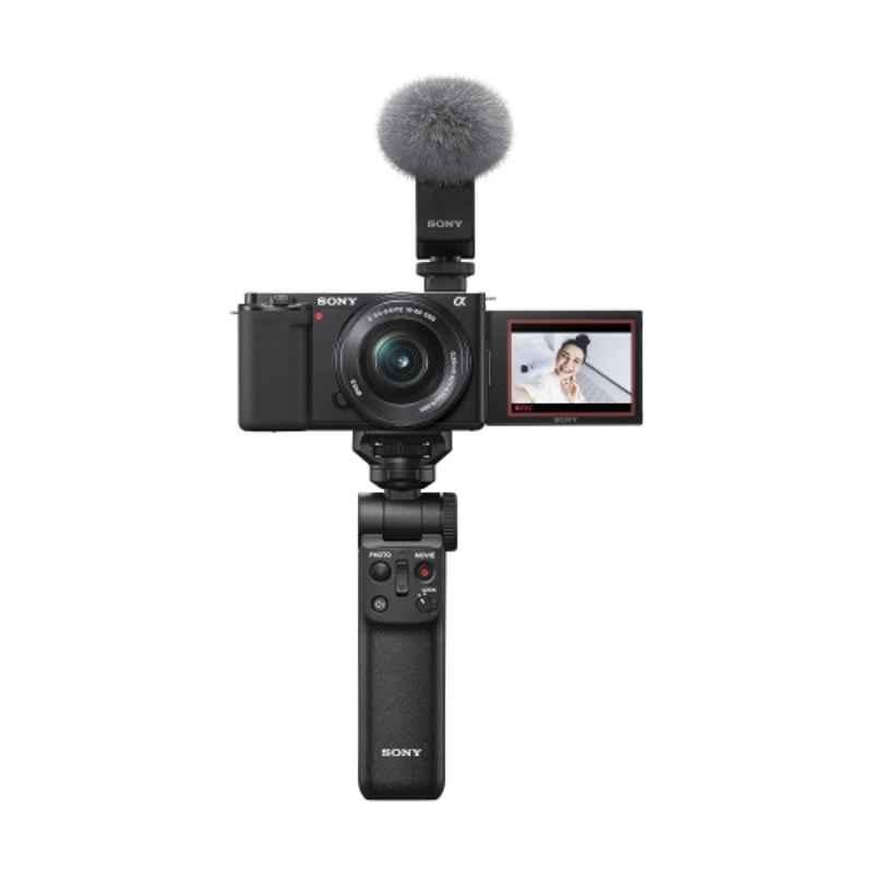 Sony ECM-B10 76dB 2000Ohms Black Super-Directional Digital Shotgun Camera Microphone for YouTube, Vlogging, Content Creation, Interviews & Wedding Filmmakers, ECM-B10//J1 CE7