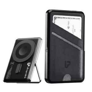 Ultraprolink Juice-Up Swipe 5000mAh Titanium Mag-Safe Power Bank with Stand & Wallet, UM1128
