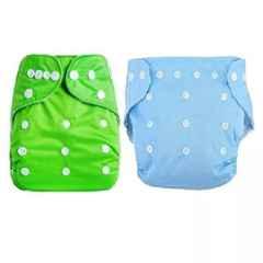 Fastgear Cotton Reusable Baby Diaper with Insert Pad, FG446, Size: Medium