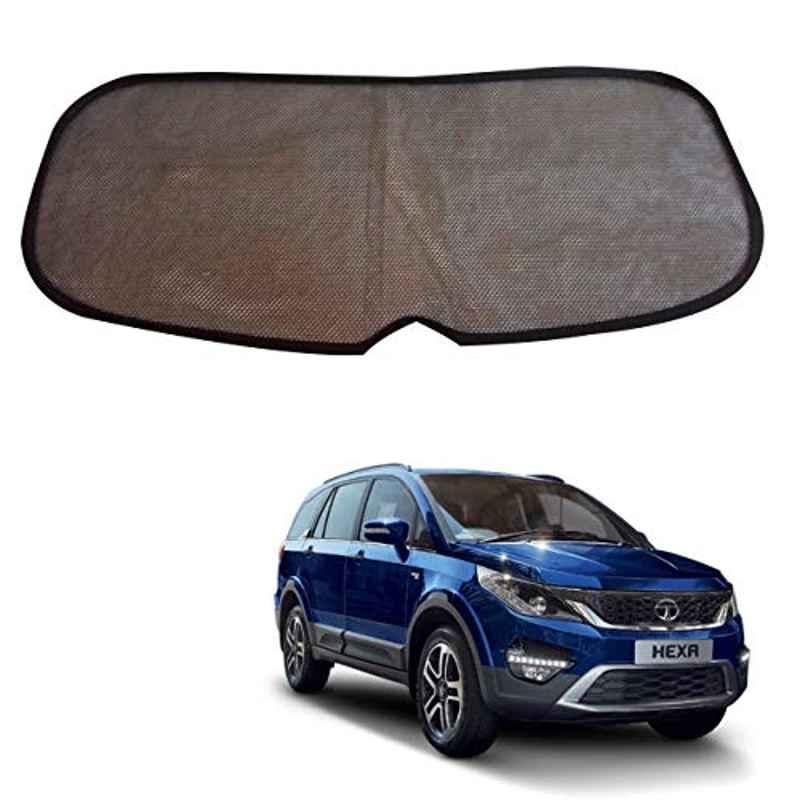 Kozdiko Mesh Black Rear Window Sunshade Car Diggy Curtain for Tata Hexa