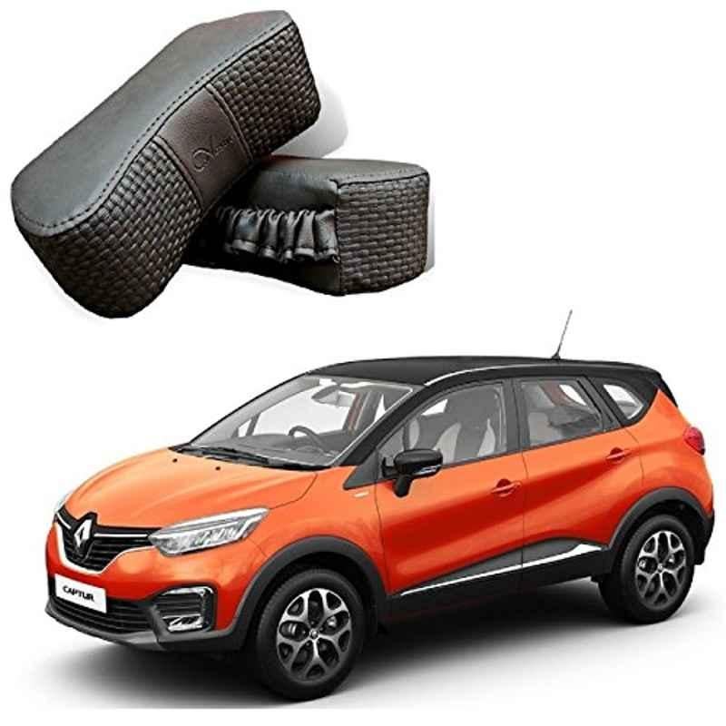 Kozdiko 2 Pcs Memory Foam Grey Neck Rest Cushion Pillow Set for Renault Captur