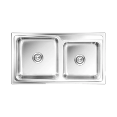 Nirali Opal Satin Finish Kitchen Sink, Size: 1040x545 mm