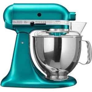 Kitchenaid Artisan Design 300W 4.8L Sea Glass Tilt Head Stand Mixer, 5KSM150PSBSA