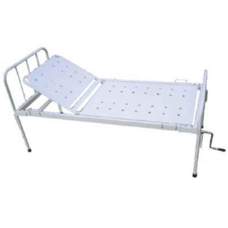 Yes Kay Mild Steel White Semi Fowler Hospital Bed