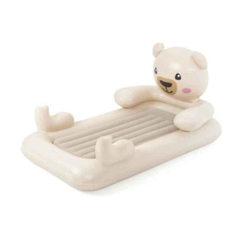Bestway 1-Person Inflatable Teddy Bear Air Bed for Kids, 188x109x89 cm