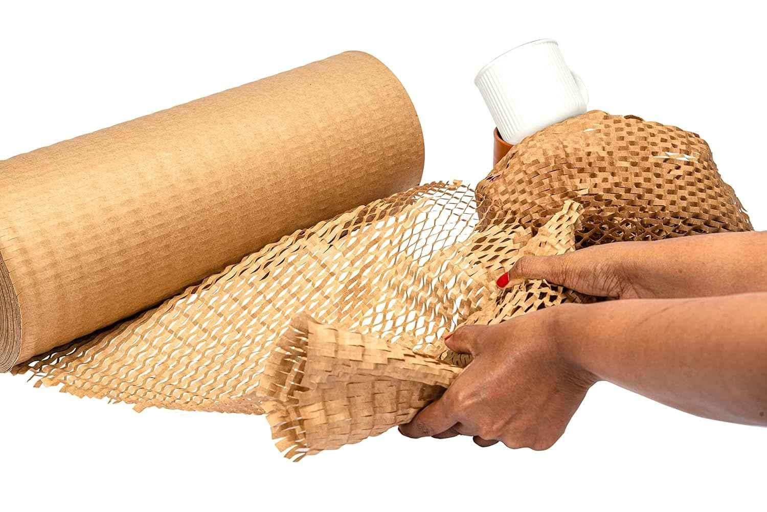 Brown Honeycomb Paper Wrap width 380mm, Roll, 80 To 120 Gsm at Rs 450/roll  in Chennai