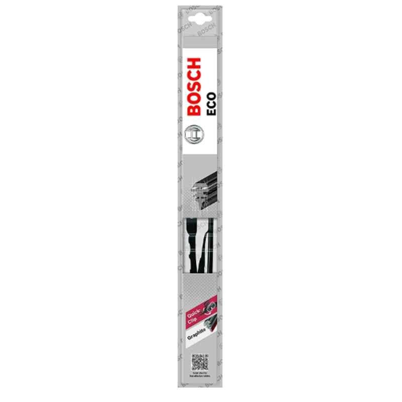 Bosch Eco 2 Pcs Rubber Replacement Wiper Blades Set, 3397010051