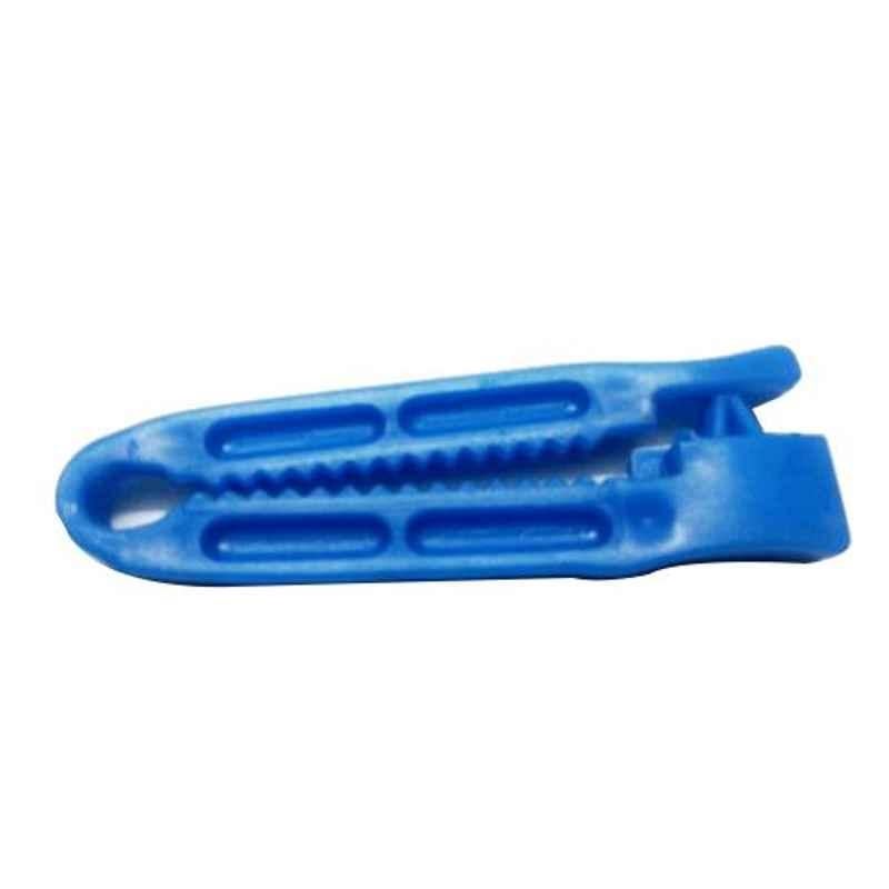 B Positive Size-Standard Plastic Blue Umbilical Cord Clamp (Pack of 25)