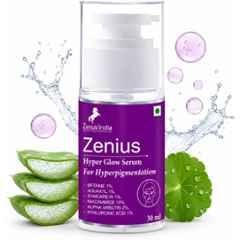 Zenius India 30ml Hyper Glow Serum with 1% Betaine, 1% Aquaxyl, Symcare W, 10% Niacinamide, 2% Alpha Arbutin & 1% Hyaluronic Acid for Hyperpigmentation