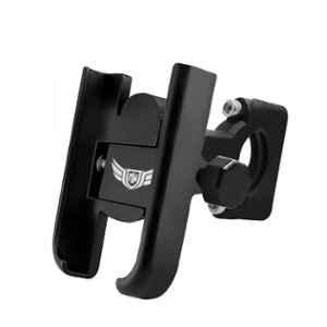 ASRYD Aluminum Black Bike Handlebar Mount Mobile Holder