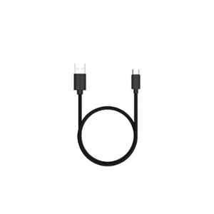 Twance 1m 3.1A 480Mbps Braided Black Type C to USB Fast Charging & Data Transfer Cable with 6 Months Warranty