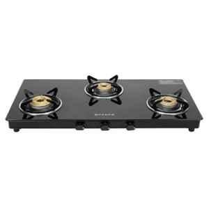 Faber Spark 3 Burners Manual Toughened Glass Top Cooktop, 106.0708.172
