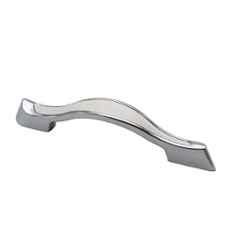 RAB 4 inch ABS White Drawer Pull Handle, 1008 (Pack of 4)