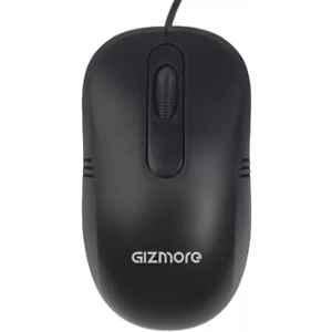 Gizmore GIZ-M001 Wired Black Optical Mouse