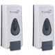 Prestige 350ml ABS White DuraFit Liquid Soap Dispenser (Pack of 2)