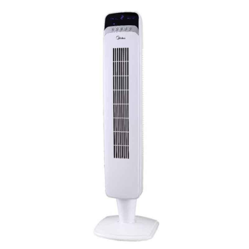 Midea 40 inch White Tower Fan with Remote Control, FZ1010JRH