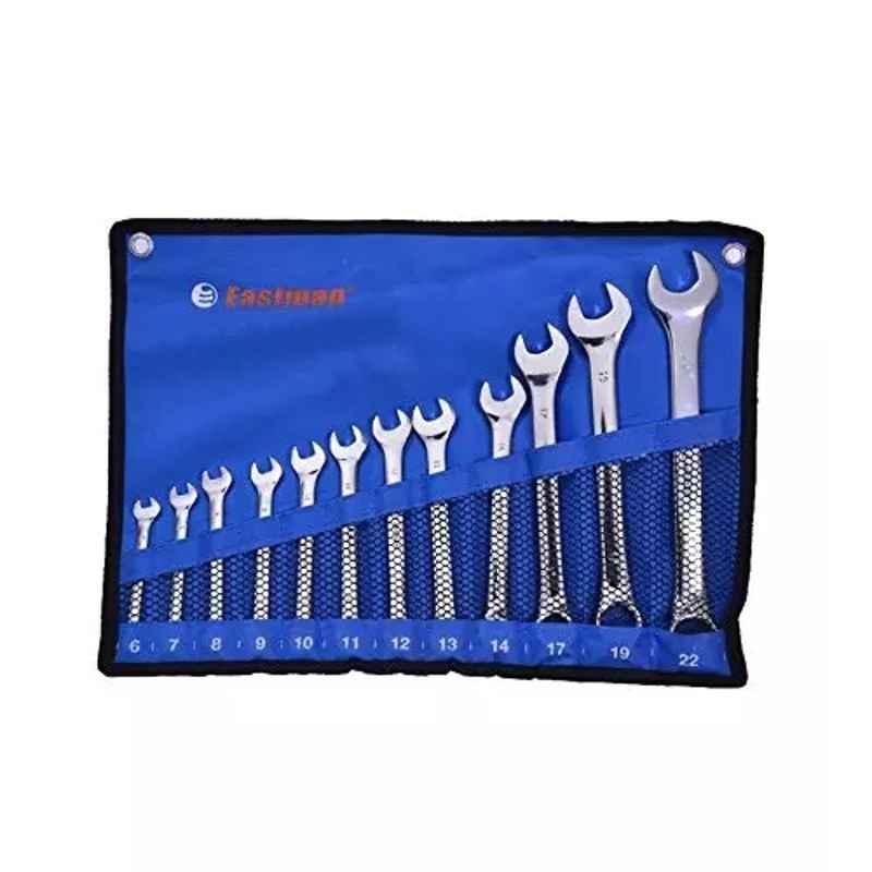 Buy Eastman 12 Pcs 120MH Cold Pressed Panel Heavy Duty Combination Spanner Set E 2406 Online At Best Price On Moglix