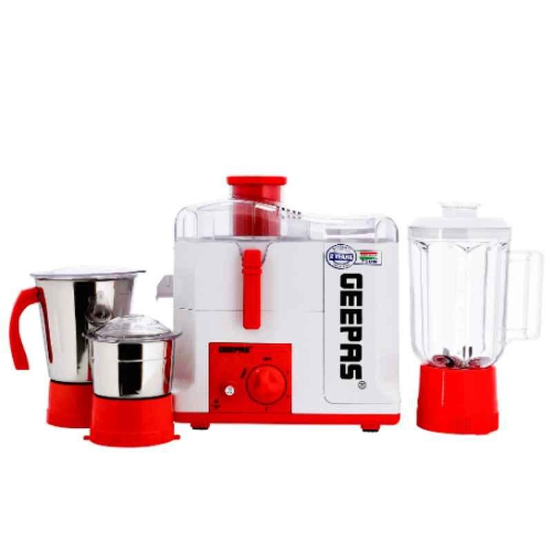 Geepas 750W Stainless Steel & ABS 4-In-1 Food Processor, GSB44077