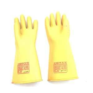 Vidyut 33kVA Plastic Electrical Safety Gloves, Size: Free (Pack of 40)