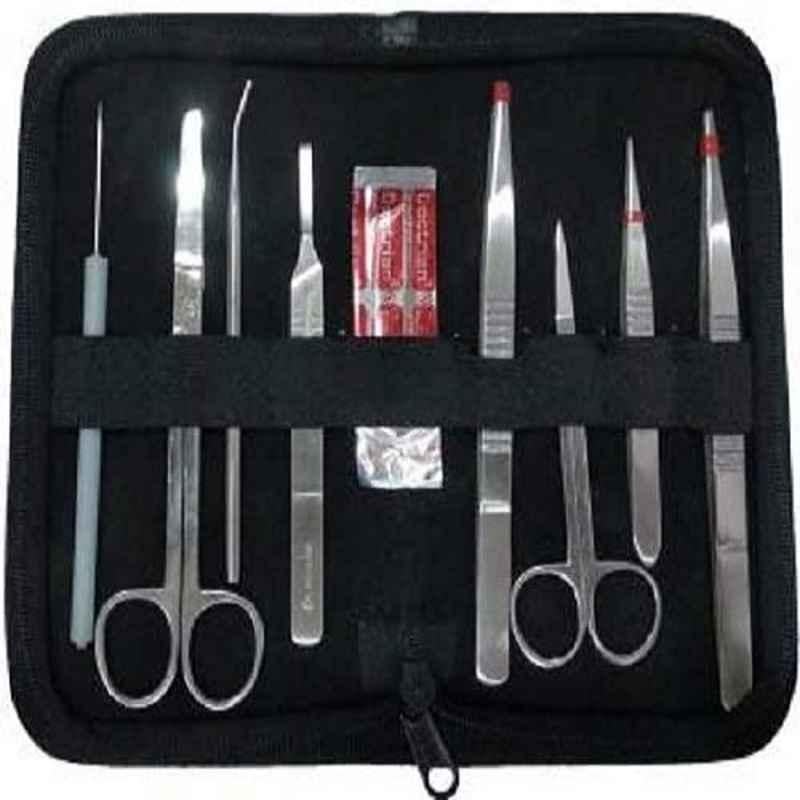 Forgesy 8 Pcs Stainless Steel Surgical Dissection Kit, GSS076