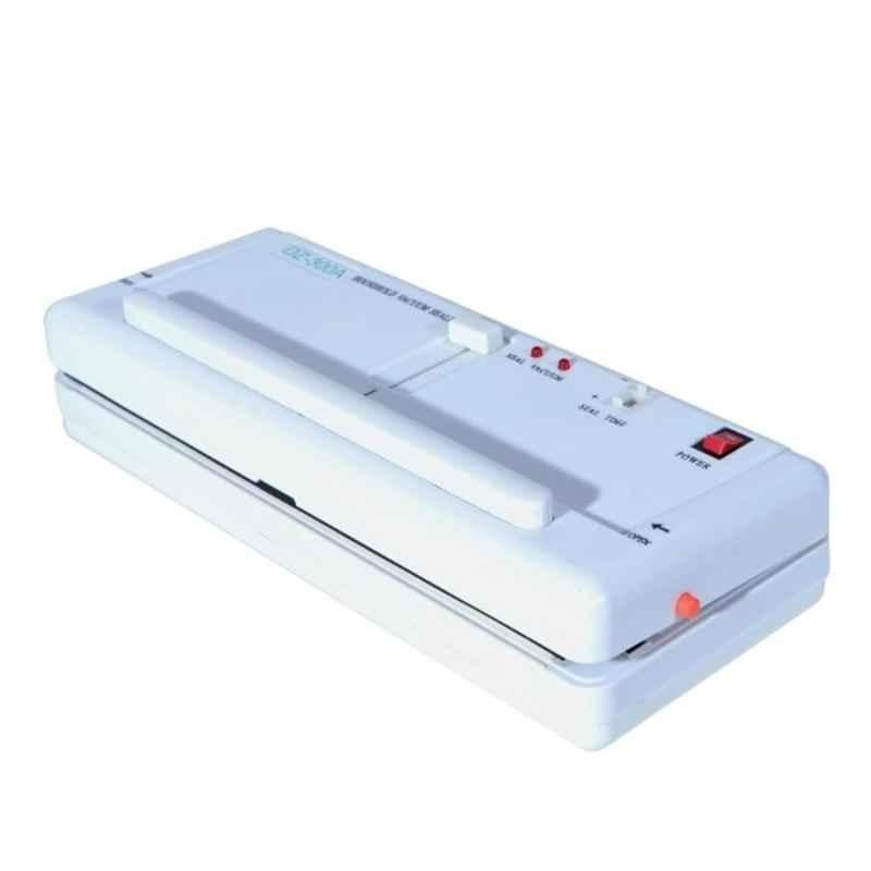 Universal Seal DZ-300A 40-280mm Cast Iron White Vacuum Sealer Machine, UPS-HVS-300