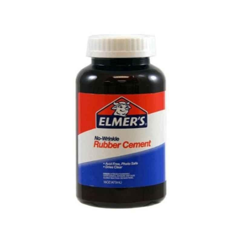 Rolodex Clear Elmers No-Wrinkle Rubber Cement, 232