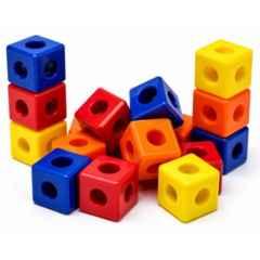 Harrison Enterprises 140 Pcs Plastic Multicolour Interlocking Building Blocks Set