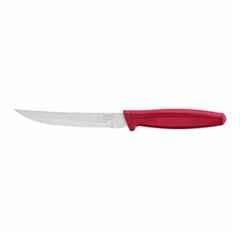 Kohe 2 Pcs 218mm Stainless Steel Red Wide Serrated Steak Knife Set, 4244.3