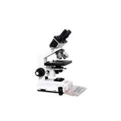 Gemko Labwell Metal White & Black Binocular Microscope