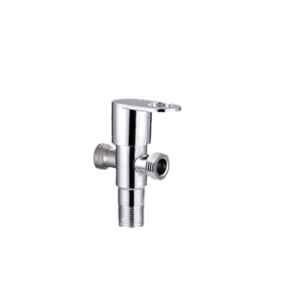 ZAP Geo Brass Chrome Finish 2 Way Angle Valve