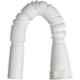 Renvox 0.3m Flexible PVC Long Socket Waste Drain Pipe for Wash Basin & Kitchen Sink (Pack of 5)