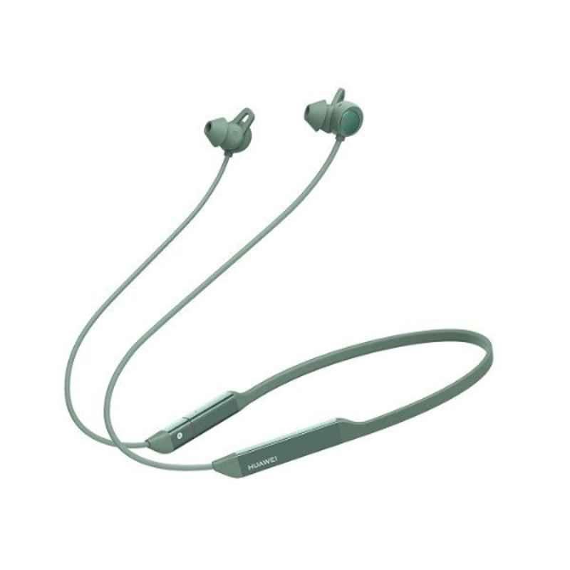 Huawei FreeLace Pro 14mm Spruce Green Wireless Noise Cancelation Bluetooth Ear Buds, HUW-FREELACEPRO-SGRN