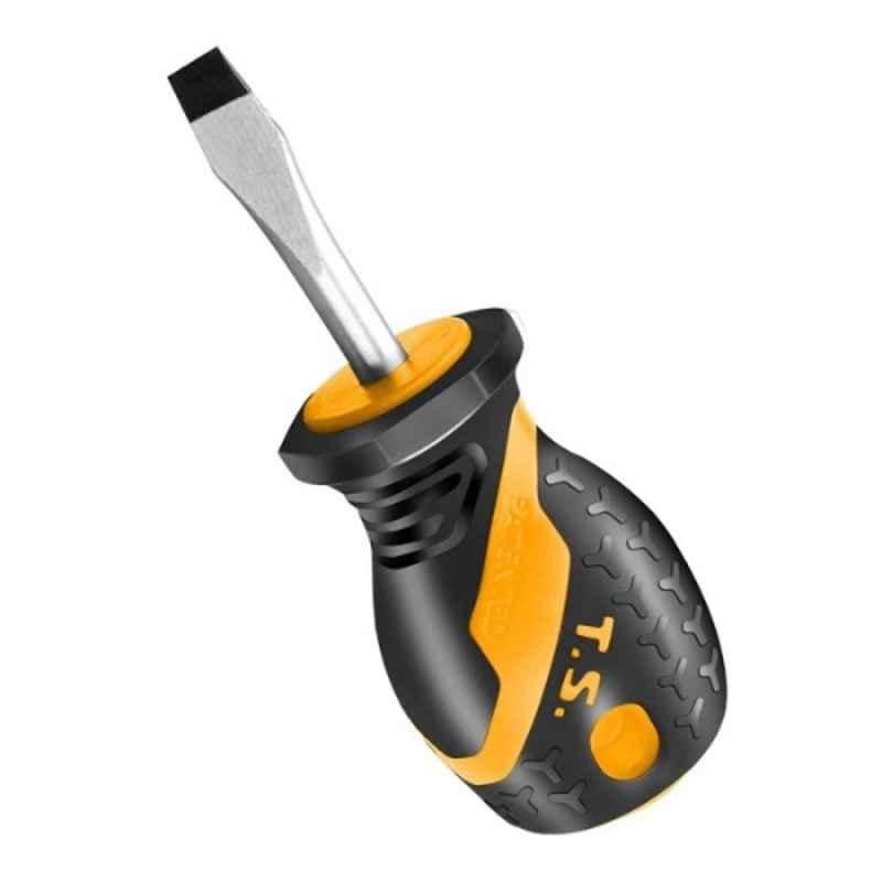 Tolsen PH2x38mm CrV Black Finish Magnetic Tip Stubby Screwdriver, 20134