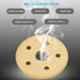 Love4ride Solar Car Fragrance Double Ring Rotating Type Car Air Fresher