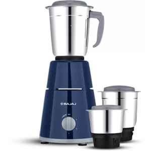 Bajaj GX-1 500W ABS Blue Mixer Grinder with 3 Jars, 410570