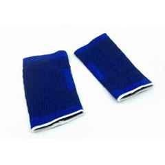 Matrica Elastic Blue Knee Support Pad Brace Bandage Sleeve for Arthritis, Size: Free